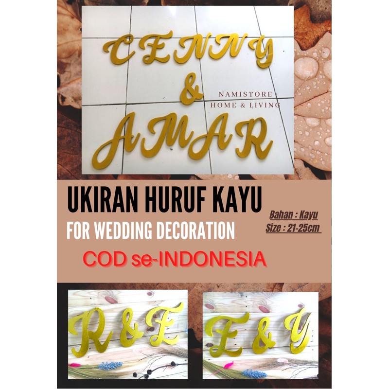 CUSTOM UKIR PER HURUF / custom nama aesthetic / nama kayu aesthetic / tulisan ukir aesthetic / Ukir 