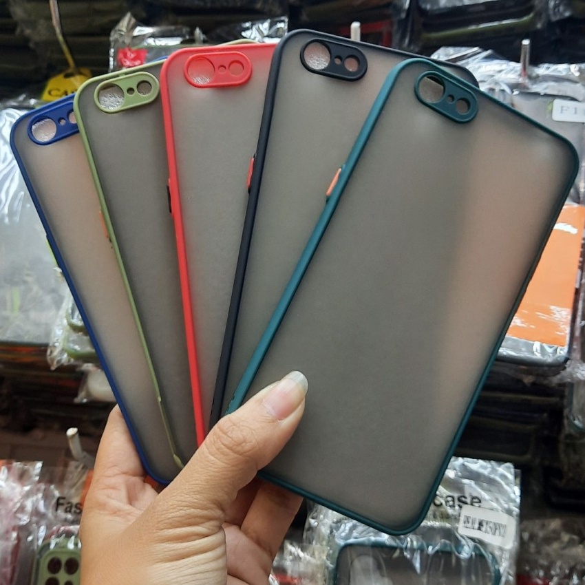 CASE MATTE OPPO A71 TRANSPARAN FUZE MACARON MY CHOICE - FA