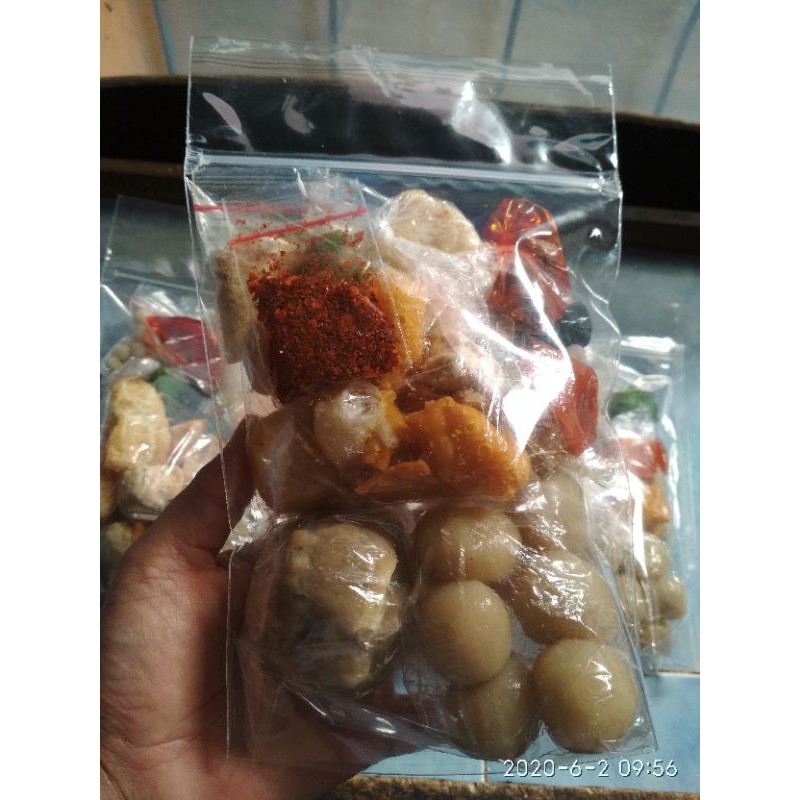 

bakso aci+bakso urat besar 250 gr