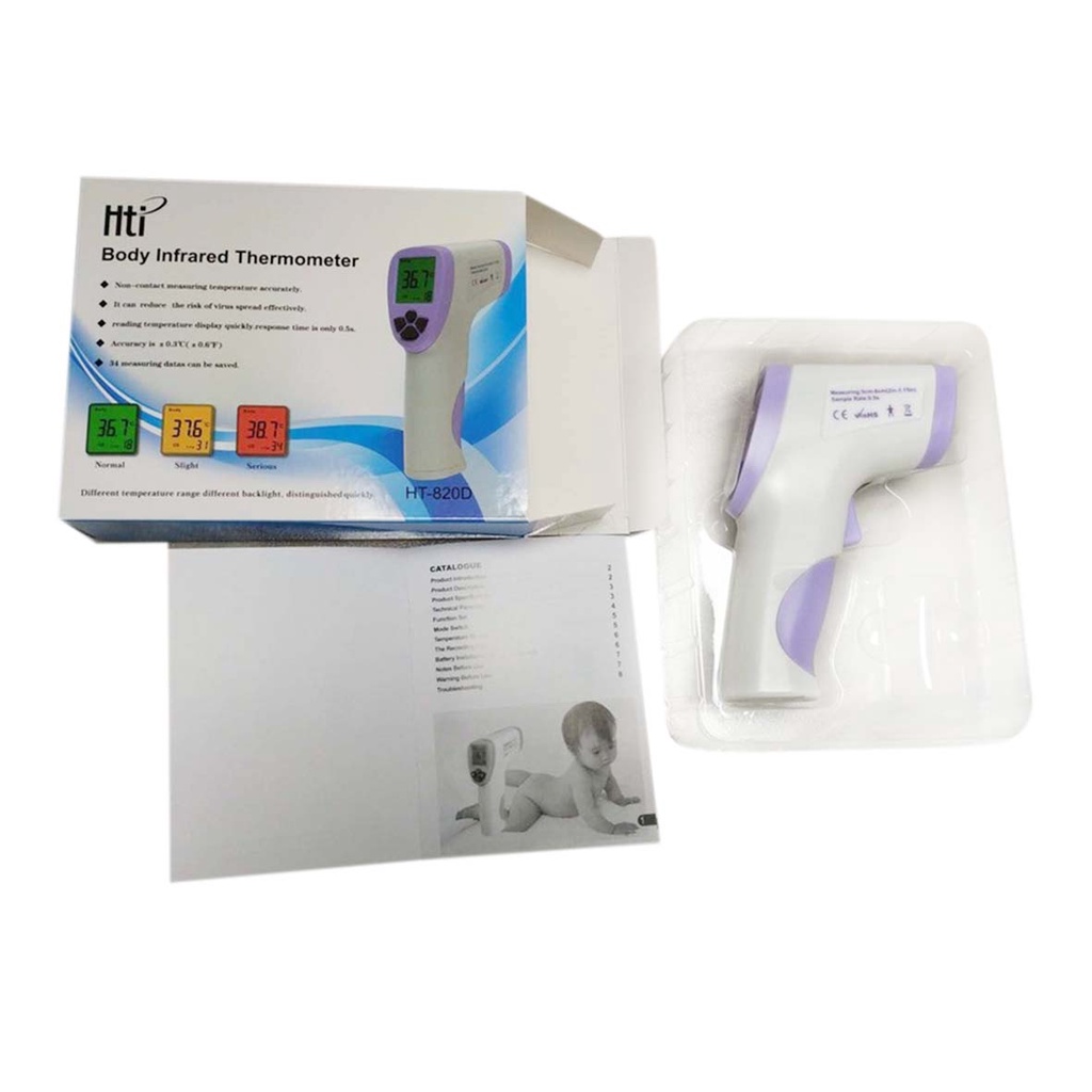 Berdee Baby Thermometer Gun Infrared HTI (TANPA BATERAI)