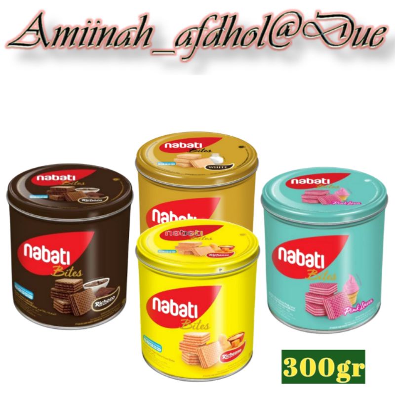 

Nabati Wafer Kemasan kaleng [ 300gr ]