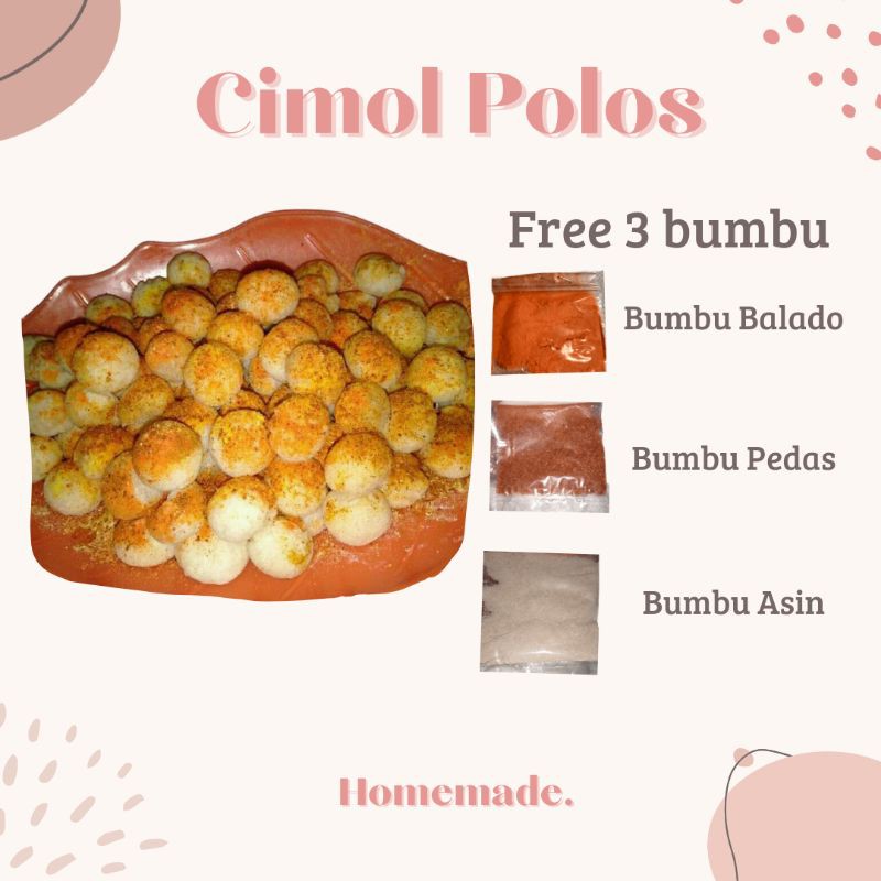 

Cimol Isi 150pcs | Cimol Polos