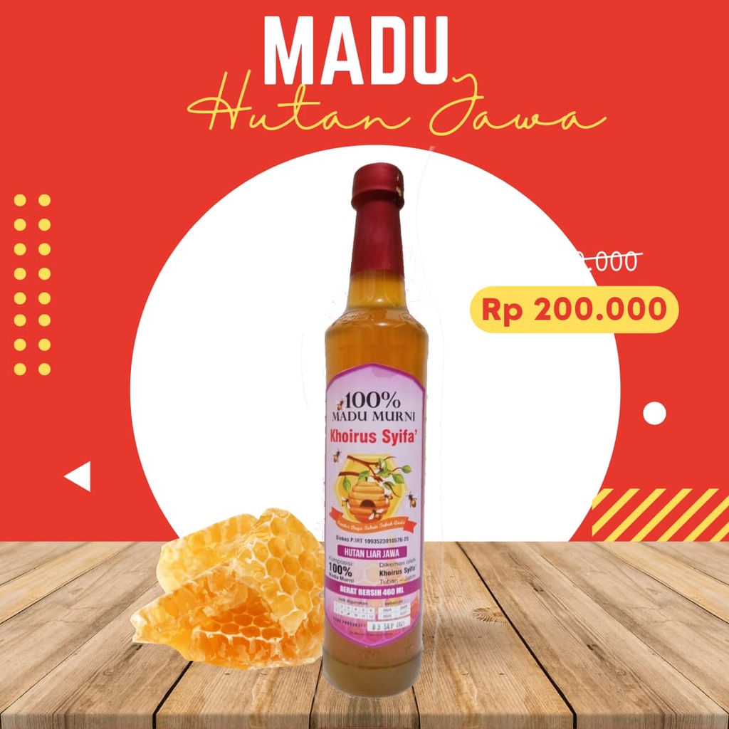 

Madu hutan liar jawa