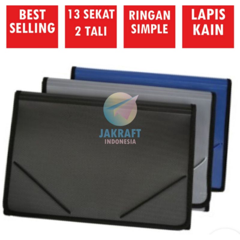 

Map Dompet Tali Folio / Map Harmonika Folio Tali / Expanding File Tali Folio