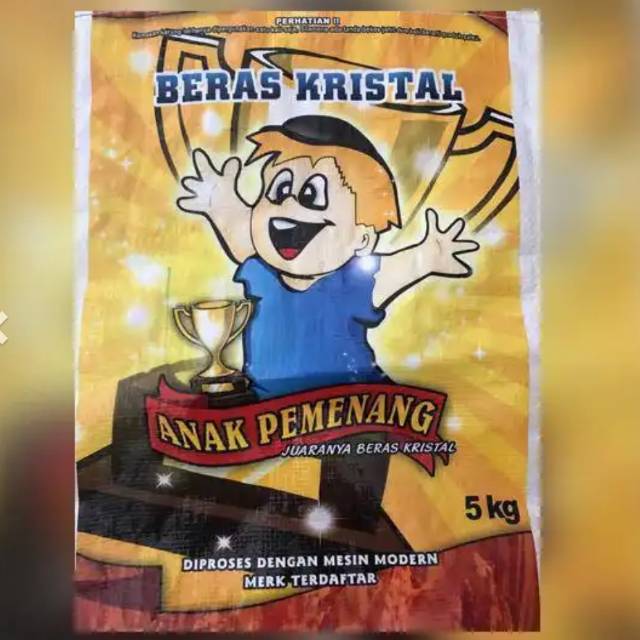 

Beras kristal Anak pemenang 5kg