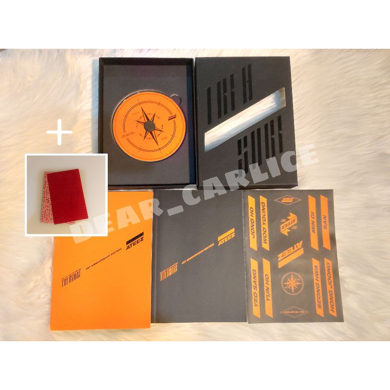 Ateez Special Album 1st Anniversary - Treasure Ep. Fin All to Action, Yeosang baby pc, Jongho adult