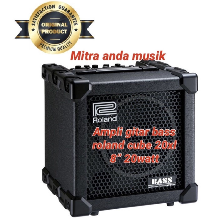 Speaker aktif ampli amplifier gitar bass roland cube 20xl