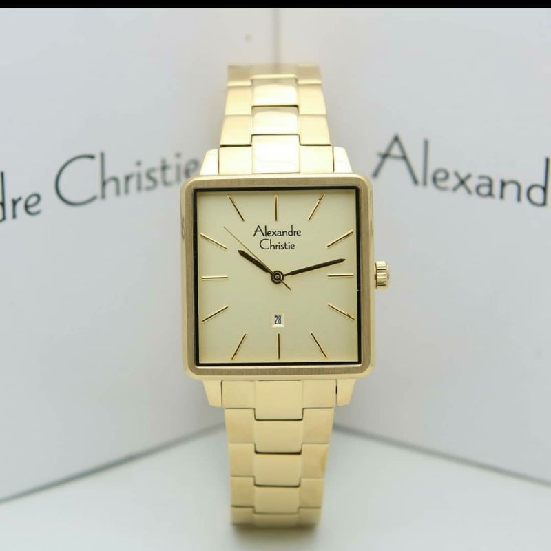 JAM WANITA ALEXANDRE CHRISTIE AC 2878 AC2878 GOLD ORIGINAL