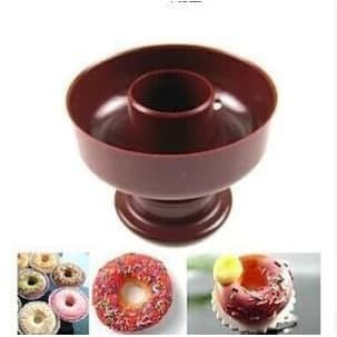 Cetakan Donat Jumbo Donut Cutter bhn Plastik Tebal Donut Maker