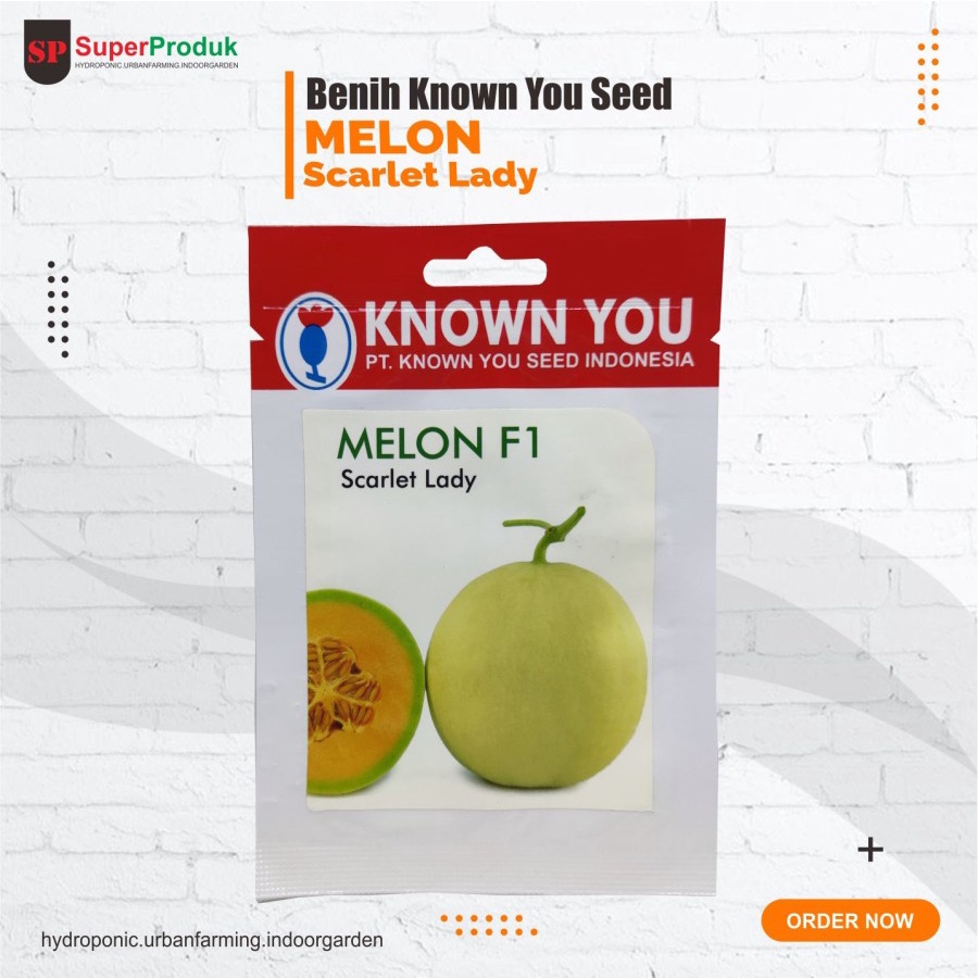 Benih Melon Scralet Lady Known You Seed