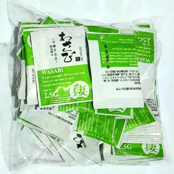 

Jual Wasabi Paste 50Sachet Mini Wasabi 2,5G
