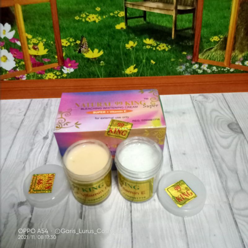 CREAM NATURAL 99 KING ECER