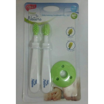 Next to Nature Baby Training Toothbrush / Sikat Gigi Bayi