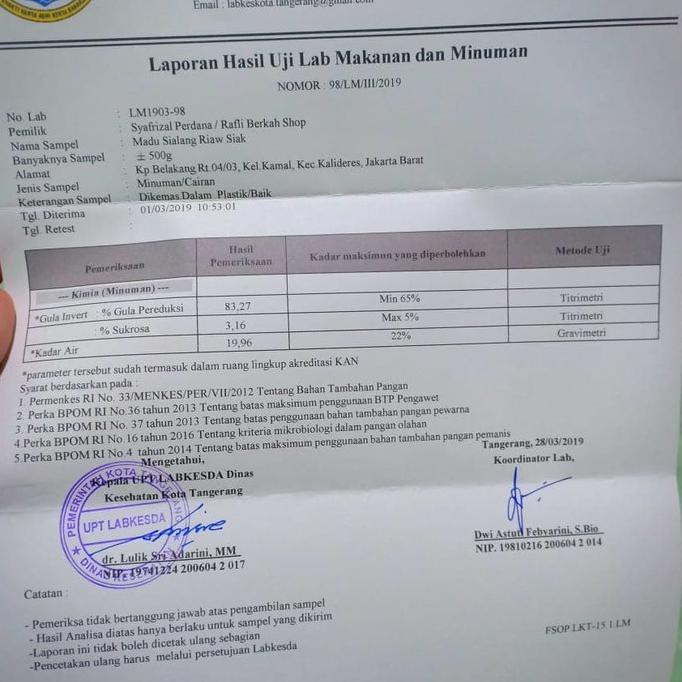 

9H476R- Madu (Murni) Hutan Sialang Riau Netto 1Kg Dyu5Ge4-