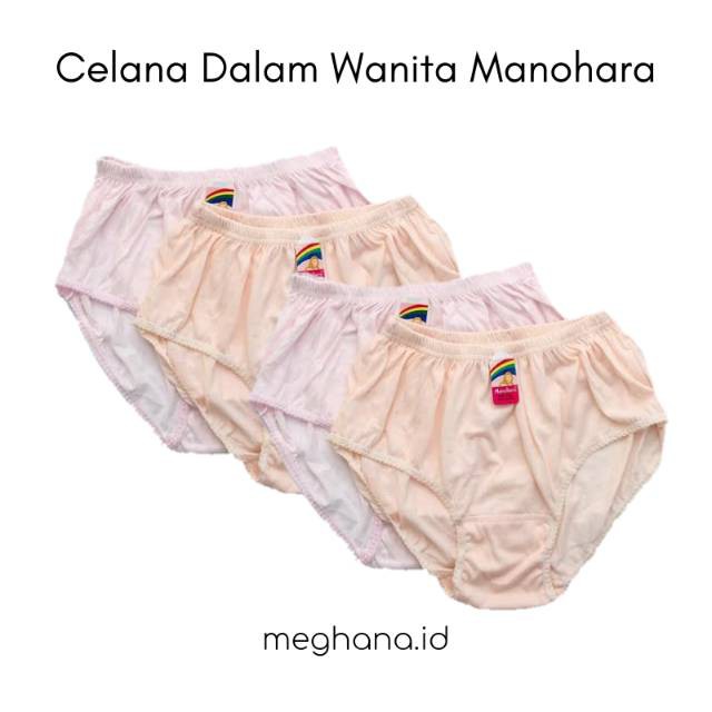 Celana Dalam WANITA manohara Dewasa / CD WANITA Dewasa / CD MANOHARA M L XL 3L