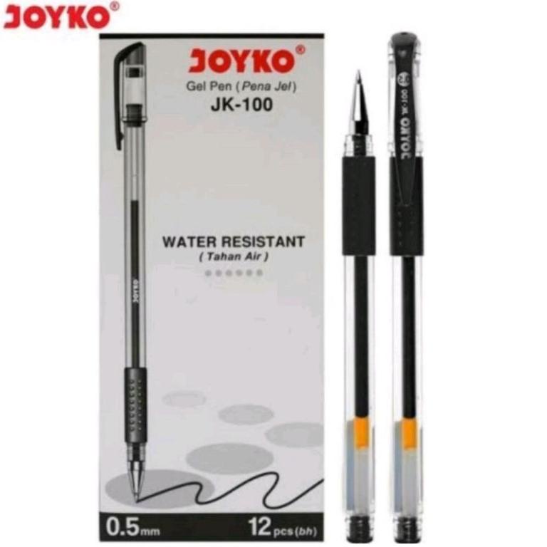 

(X2U4) ⭐️ Pulpen Gell Joyko Jk - 100 / Jk - 100NT / (12pcs) //produk@pilihan
