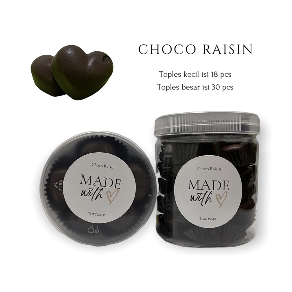 

CHOCO RAISIN JAR TOKOSAFF