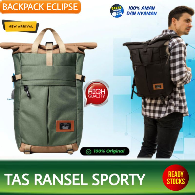 TAS RANSEL PRIA WATERPROOF / TAS RANSEL WANITA / TAS PUNGGUNG BACKPACK WATERPROOF