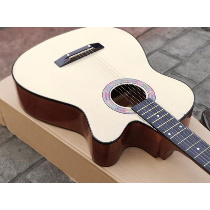 Gitar murah Akustik cutway natural bandung