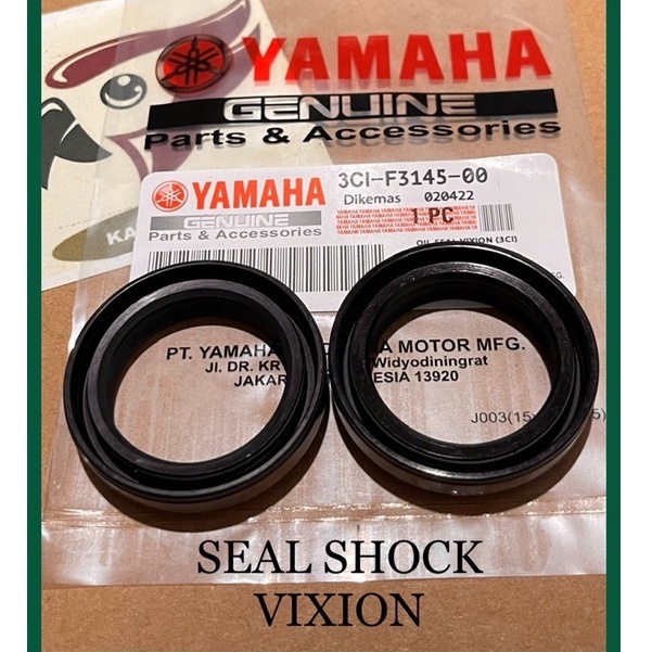 SEAL SHOCK DEPAN YAMAHA VIXION NEW BARU SCORPIO OLD LAMA R15 NVL NVA 5BP /  3CI