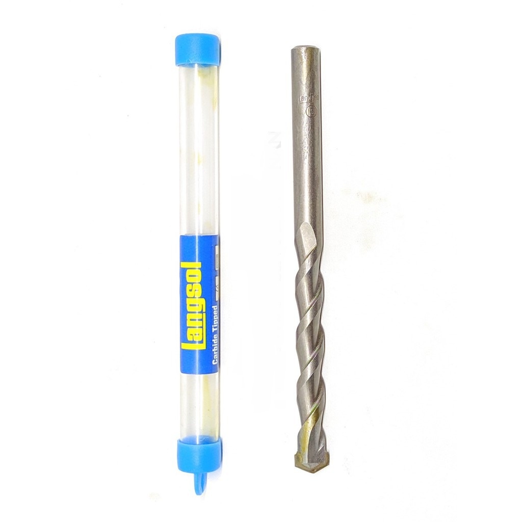 Mata Bor Beton SDS plus 10 mm x 110 mm Drill Pembuat Lubang Tembok Mata Bor 10 mm Panjang 110 cm SDS