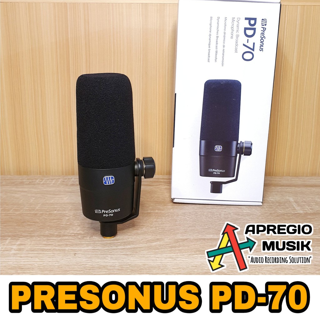 Presonus PD70 PD-70 PD 70 Microphone Podcast Broadcast Apregio Musik