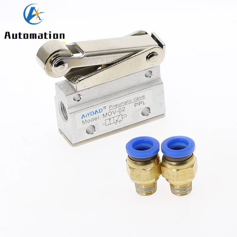 MOV-02 Roller Limit Switch Pneumatic DIY Valve Senapan Angin