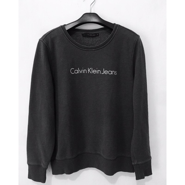 CALVIN KLEIN JEANS CREWNECK JAKET SWEATER PRELOVED / MONZA BRAND ORIGINAL