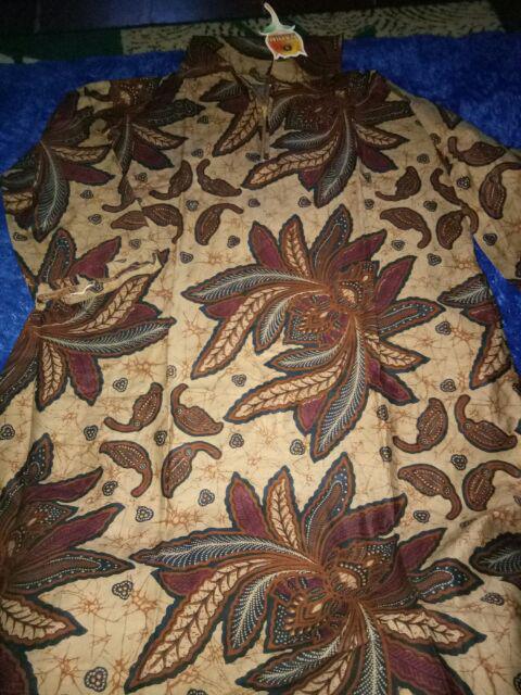 Xxl Motif Lengkap Tunic Latansa Genes Tunik Batik  Batik Kerja Seragam Batik Kantor Muslim