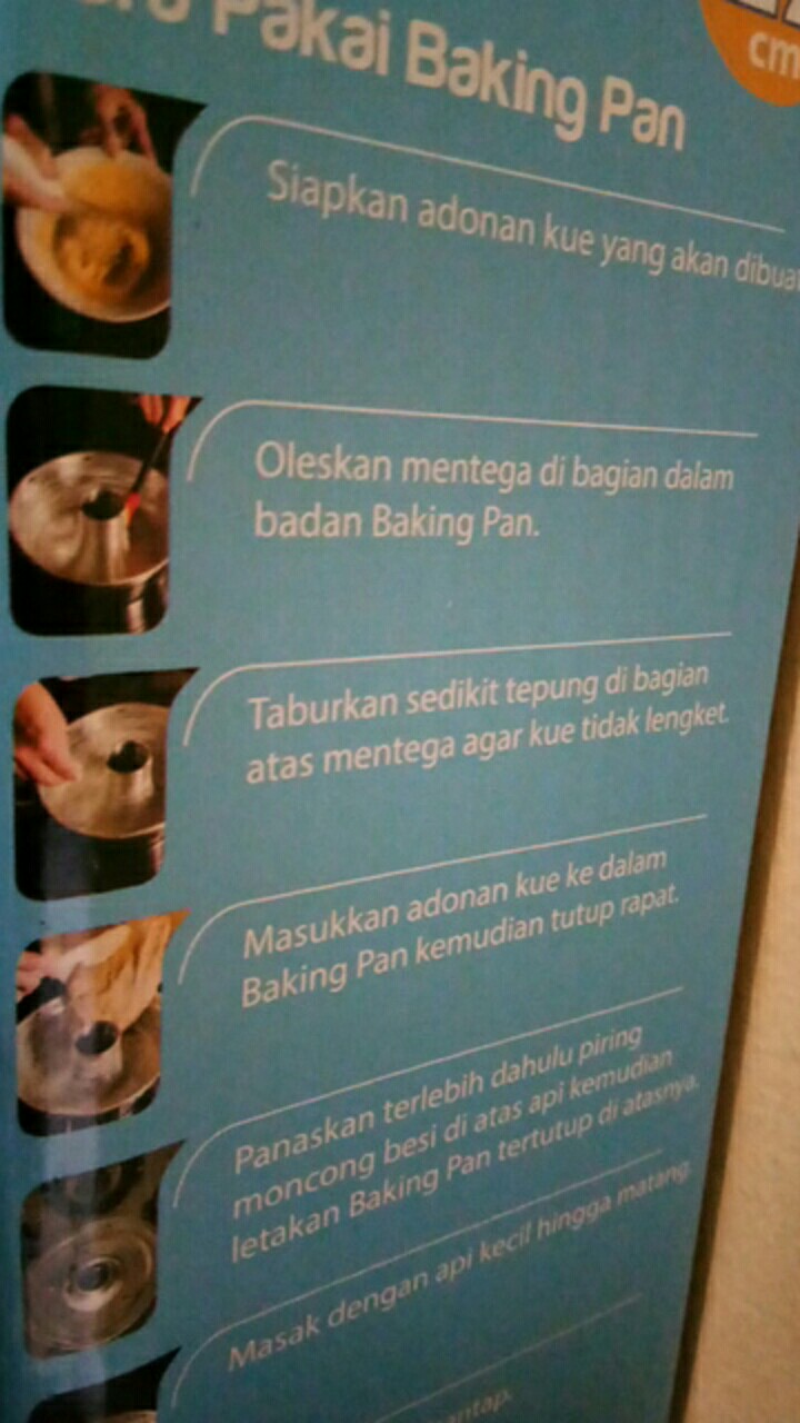 Baking Pan Orchid 22cm (4 Telur)