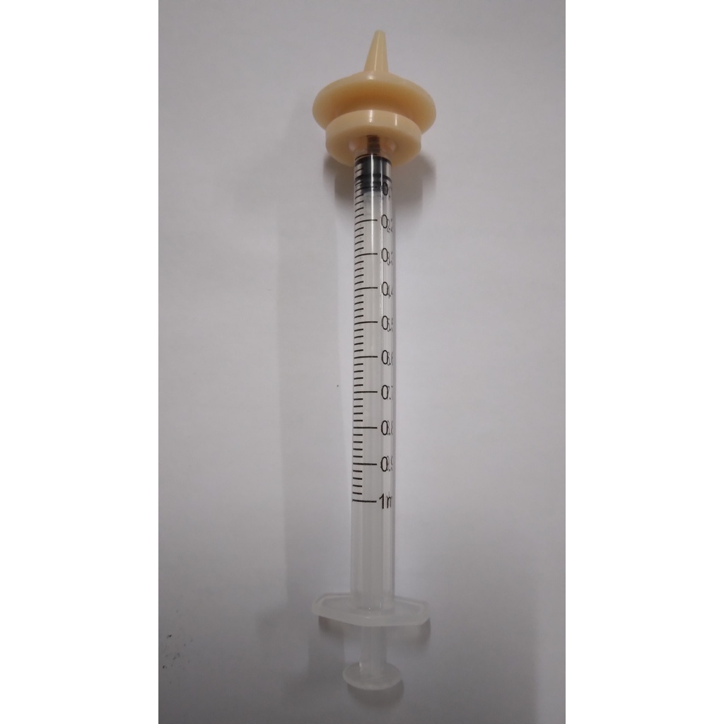 Miracle Nipple dan 1,3,5ml Luar-Lock Plastik Syringe Set -Dot Small-