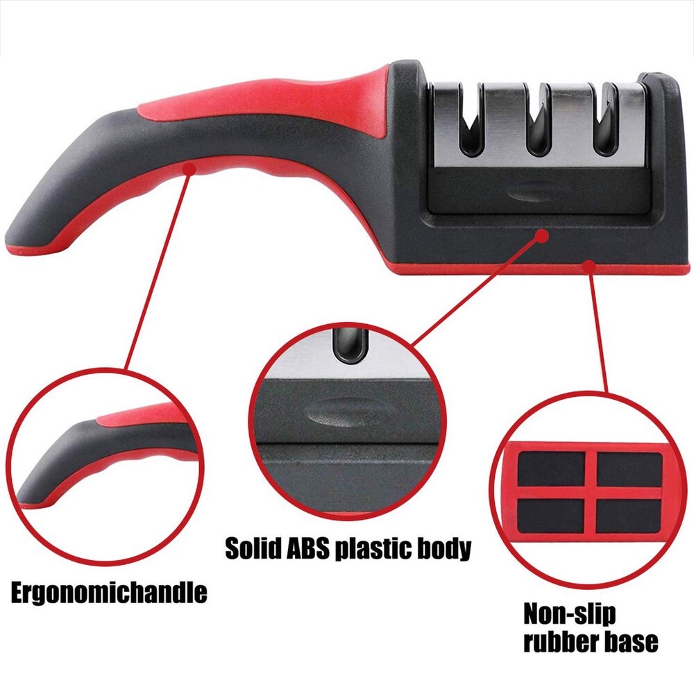 ☛TK☚ R384 ALAT PENGASAH PISAU GUNTING ASAHAN KNIFE SHARPENER SWIFT SHARP