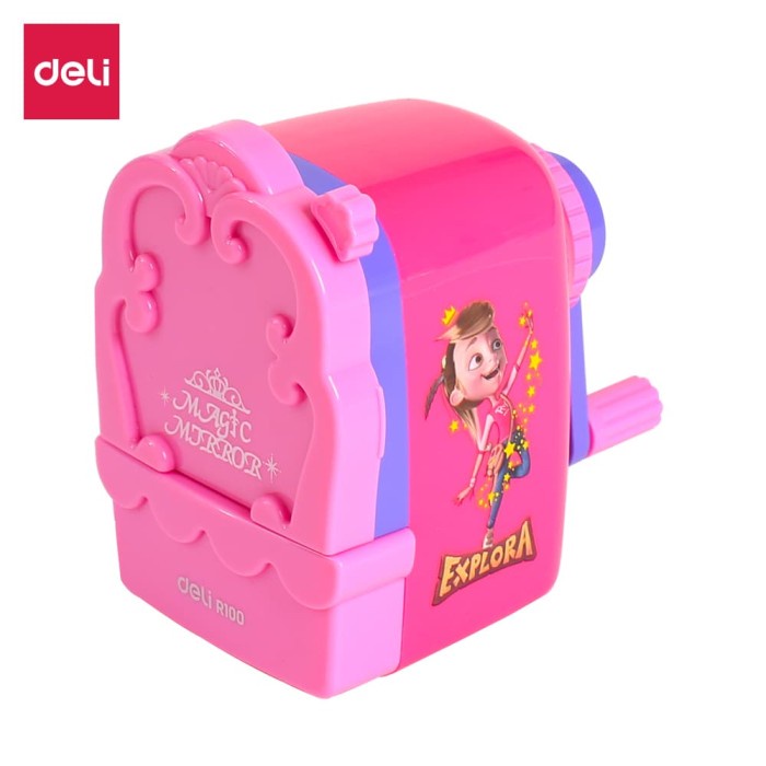 

Deli ER10004 Mirror Rotary Pencil Sharpener 3C / Rautan Pensil Putar promo