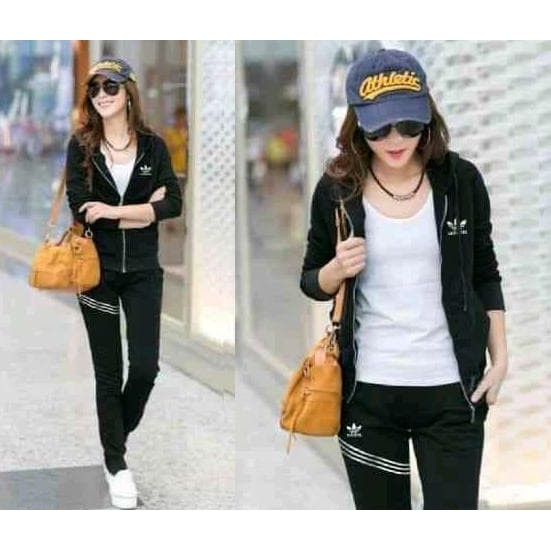 jaket adidas / setelan jaket / baju setelan olahraga / baju sport