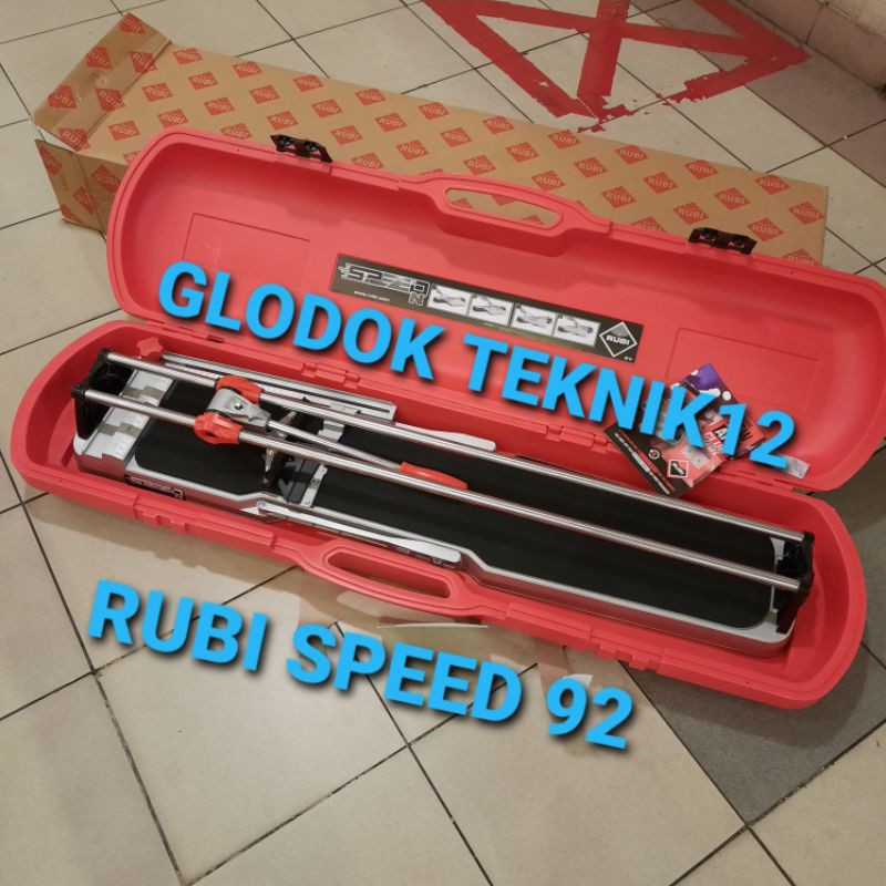 ALAT POTONG GRANIT MANUAL MERK RUBI SPEED 92 / ALAT POTONG KERAMIK MANUAL RUBI SPEED 92