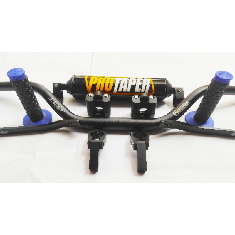 paket stang fatbar proteper tipe higt twinwall handgrip,riser plus handguard protaper