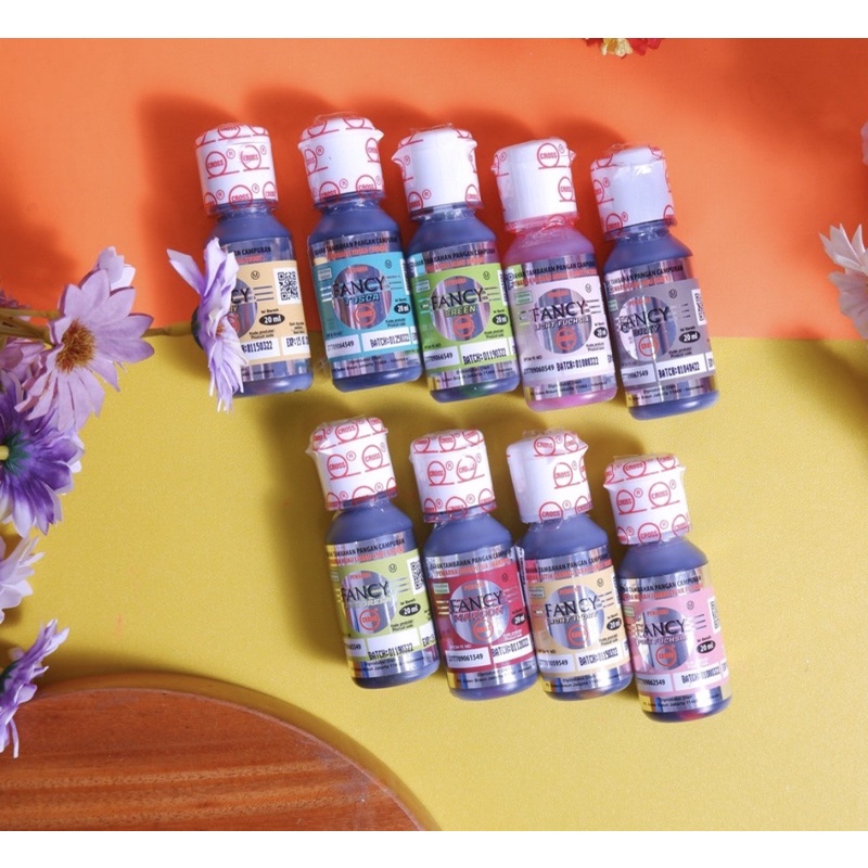 

cross fancy oil based dood coloring, pewarna makanan kue roti kue edisi fancy oil based