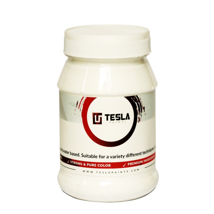 

(TERLARIS) Tesla Paints - Acrylic Paints / Cat Akrilik WHITE 250ml