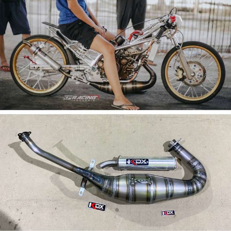 Knalpot KDX Exhaus Jogja Ninja R RR SS FFA Original Racing Jogja Boter Sanjaya