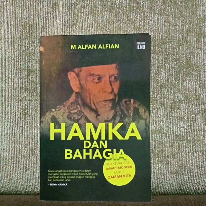 Hamka dan bahagia. reaktualisasi tasauf modern untuk Zaman kita.  i4