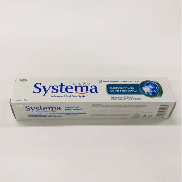 Systema Toothpaste Sensitive White 105g