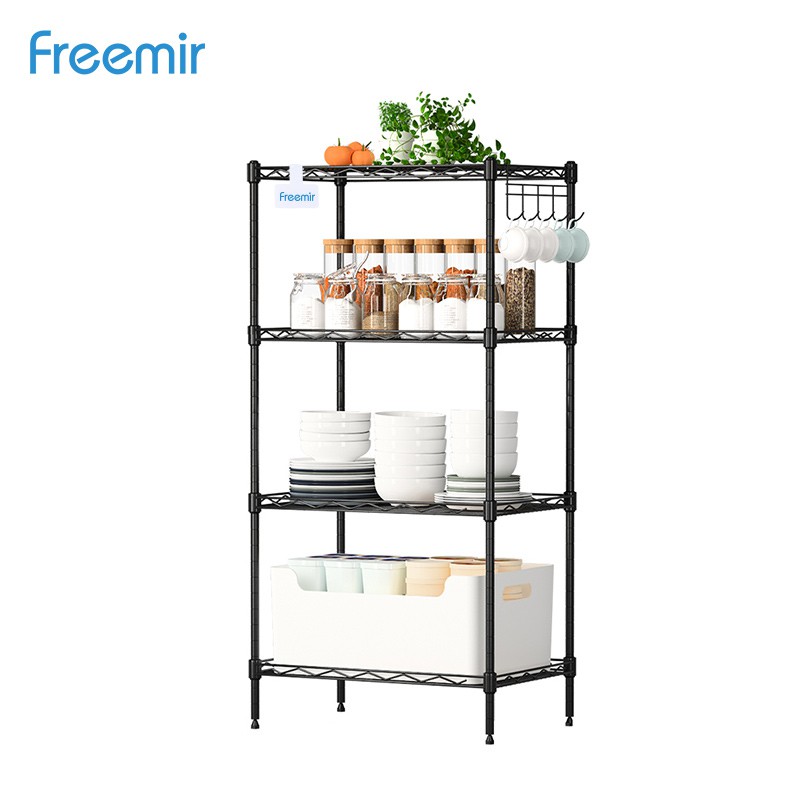 Freemir Rak Susun Besi 4 Tingkat Storage Rack Kamar Tidur Freemir Rak Susun Besi 4 Tingkat Storage Rack Kamar Tidur