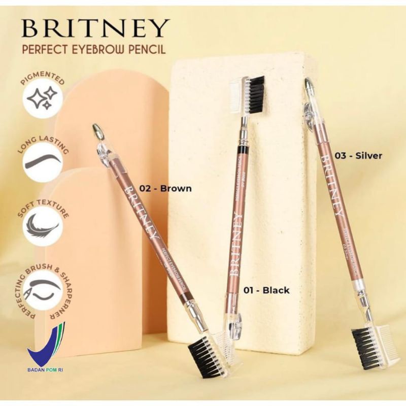 BRITNEY Purbasari Perfect Eyebrow Pencil