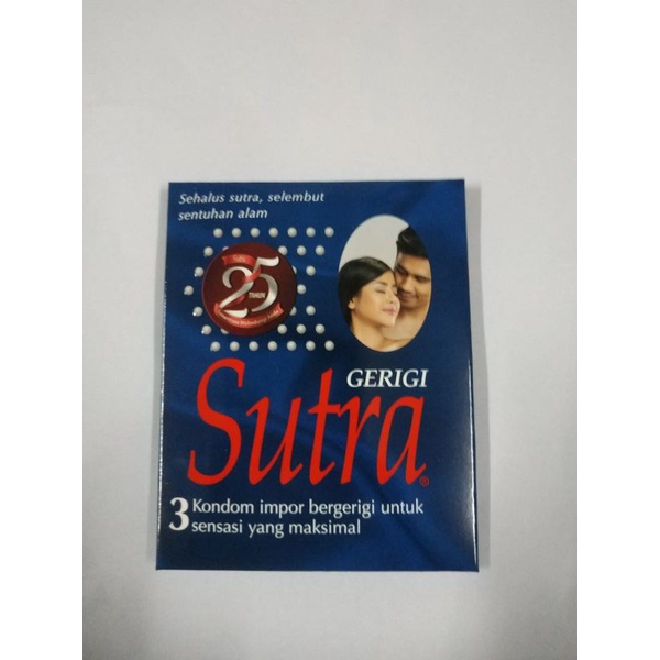 Sutra Kondom Gerigi - 1 pack isi 3