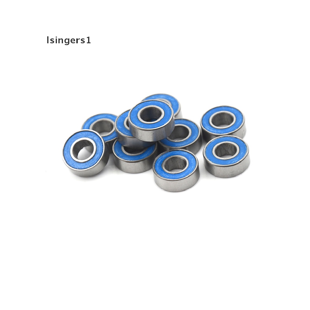 (lsingers1) 10pcs Bola Bearing Presisi Pengganti Ukuran 5116 5x11 X 4mm MR115-2RS