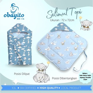 Obayito Selimut Topi bahan katun jepang OB-035