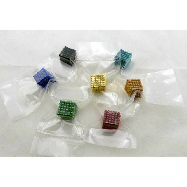 Mainan Anak Anak Murah Magnetic Stick Bucky Balls Steel Sudah Termasuk Box Bulat