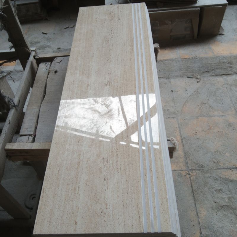 granit anak tangga 30x80,90,100-120(pijakan) 20x80,90,100-120(dinding) motip kayu glass polish kw 1