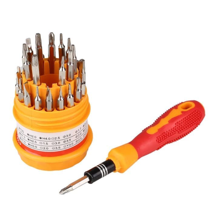 OBENG SET 31 IN 1 SCREWDRIVER HANDPHONE OBENG ELEKTRONIK HP