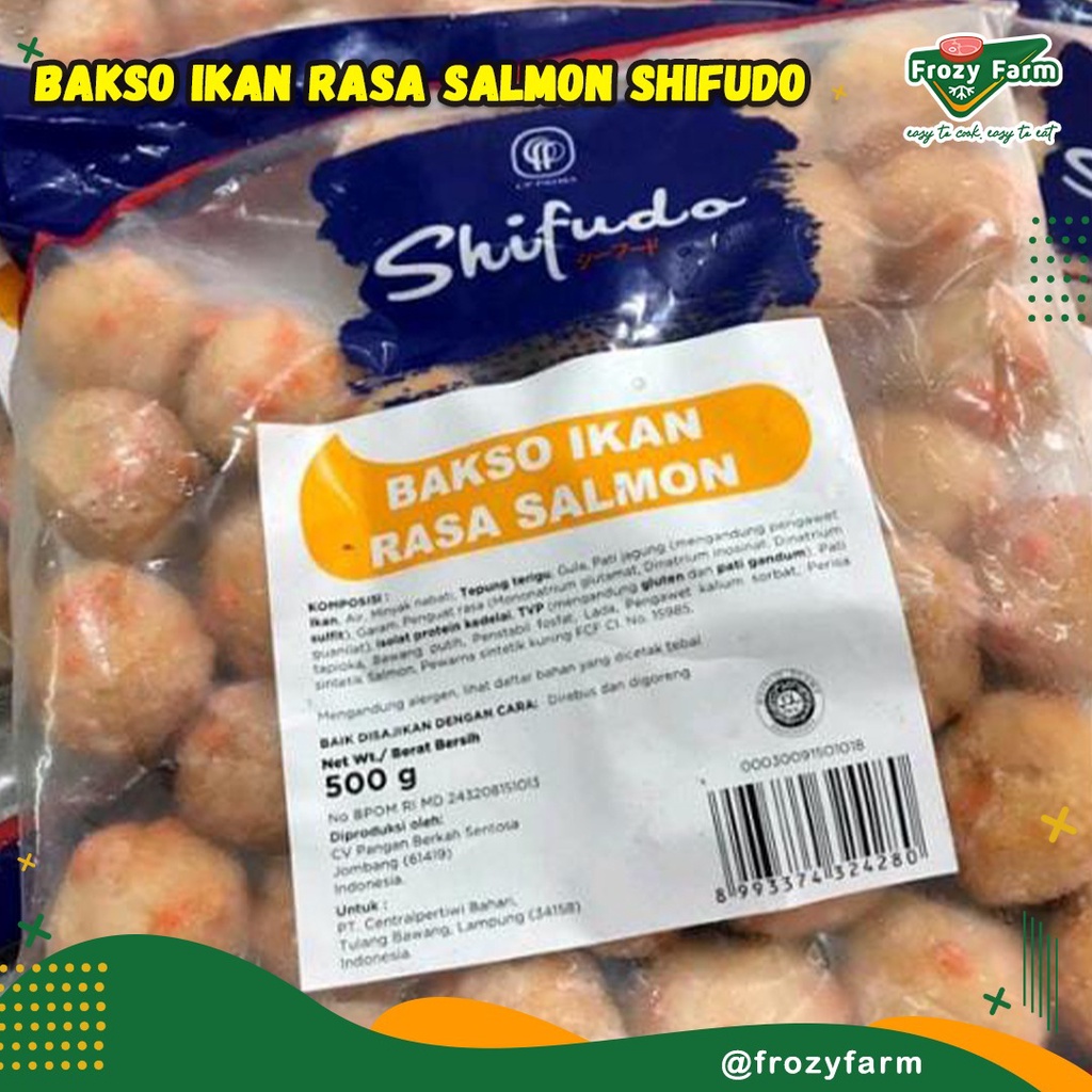 

Shifudo Bakso Ikan Rasa Salmon 500 Gram